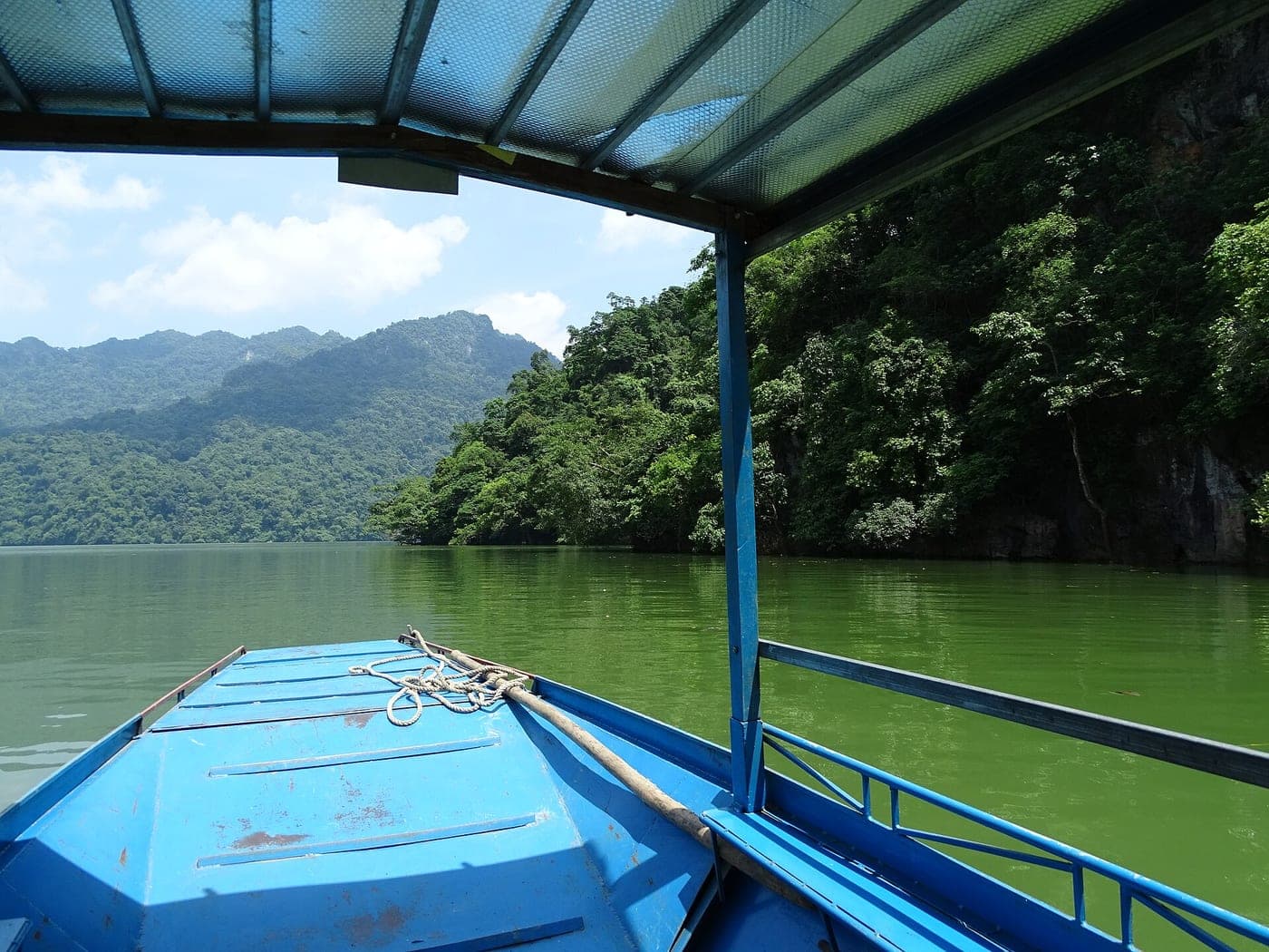 Aboard the Boat on Ba Be Lake - Ba Be National Park - Vietnam (48102408917)